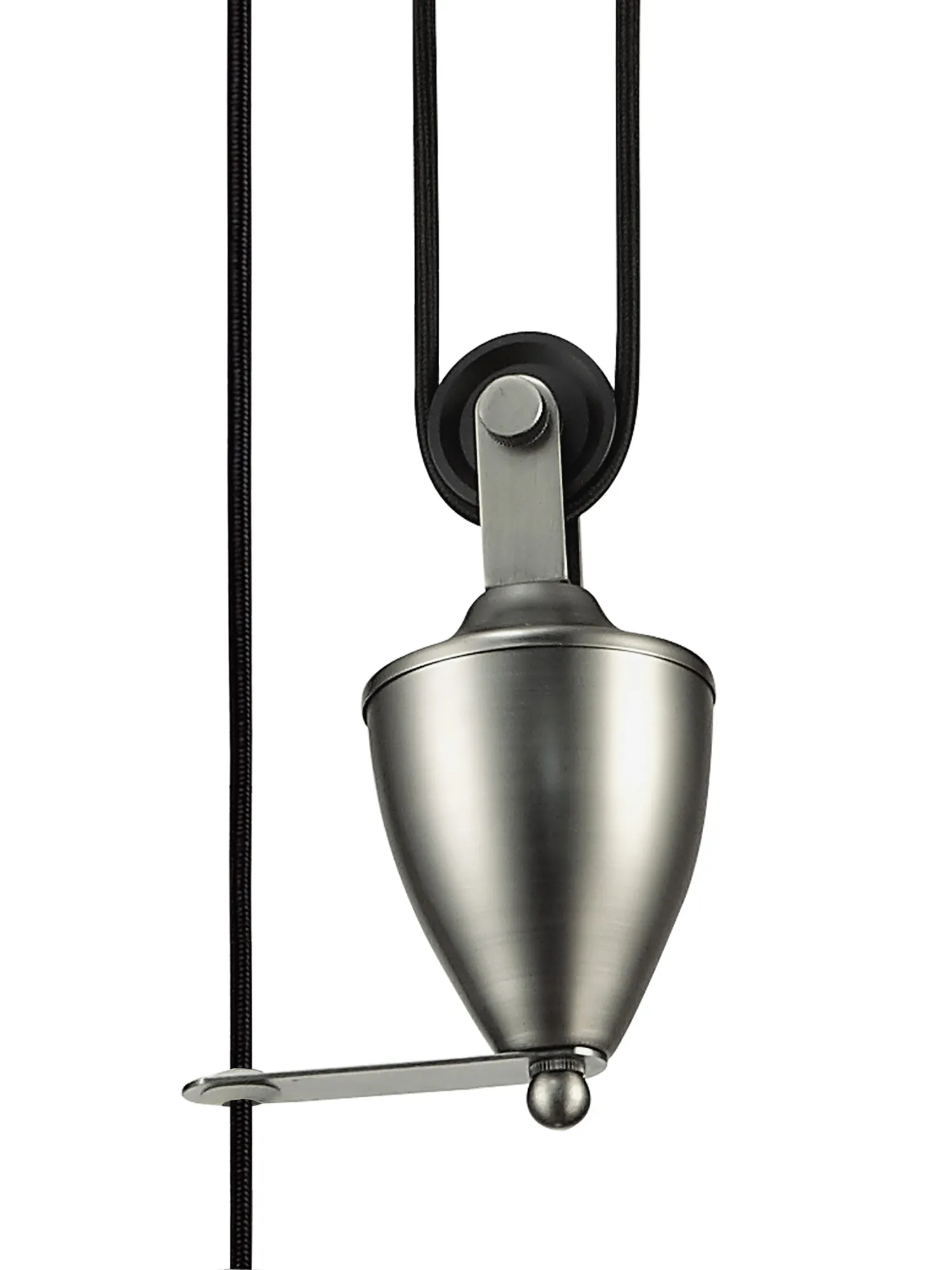 Wellington Pulley System Pendant 1 Light Antique Nickel D0150  Deco Wellington